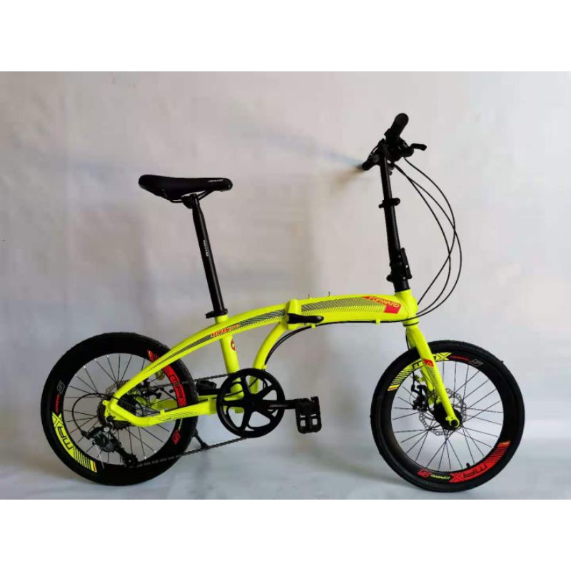 Sepeda lipat /SELI/FOLDING BIKE 20&quot; inch Alloy  Forward Max.1.0 bahan alumunium alloyBONUS KUNCI SEPEDA Super 8 Speed  gear 8 kecepatan frame high quality