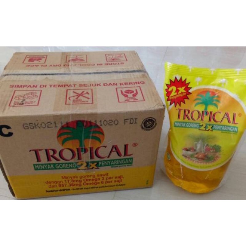

minyak sayur 2 liter tropical