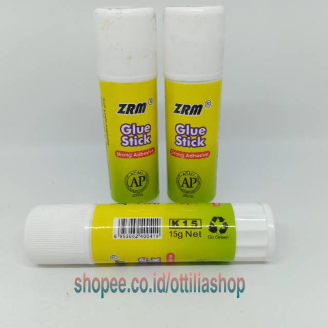

LEM KERTAS STICK ZRM 15 Gram LEM KERTAS SERBAGUNA MEREKAT BAIK HARGA MURAH