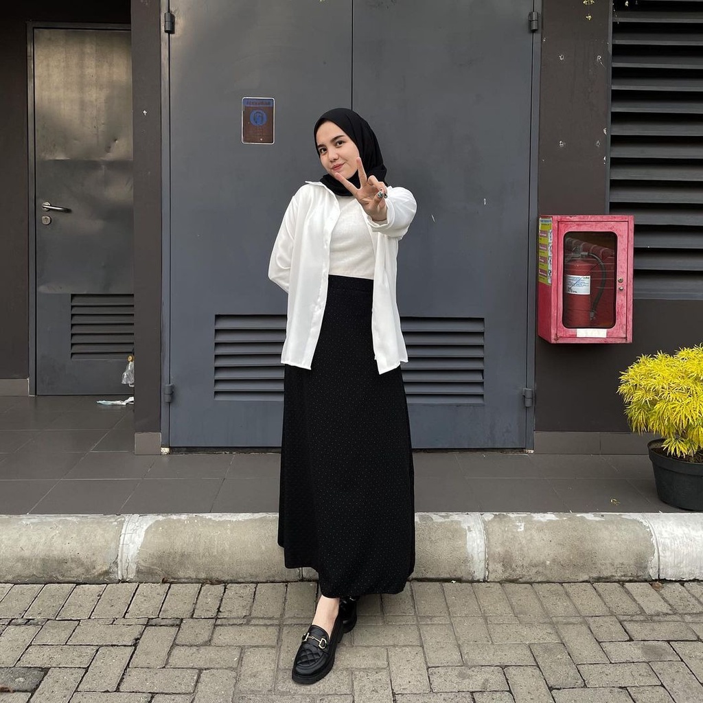SKIRT WANITA - SHANSAN SKIRT - KOREAN SKIRT - ROK WANITA - PAKAIAN WANITA-5