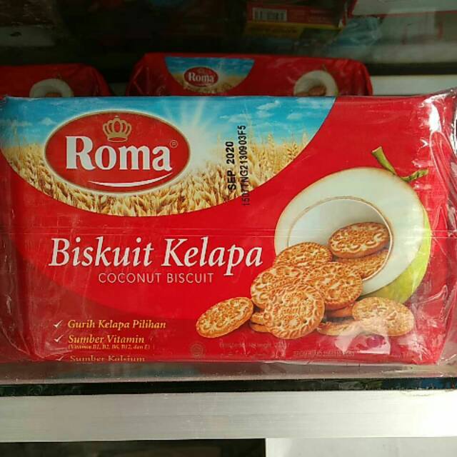 Roma biskuit kelapa PAKET HEMAT 7 pcs @300gr