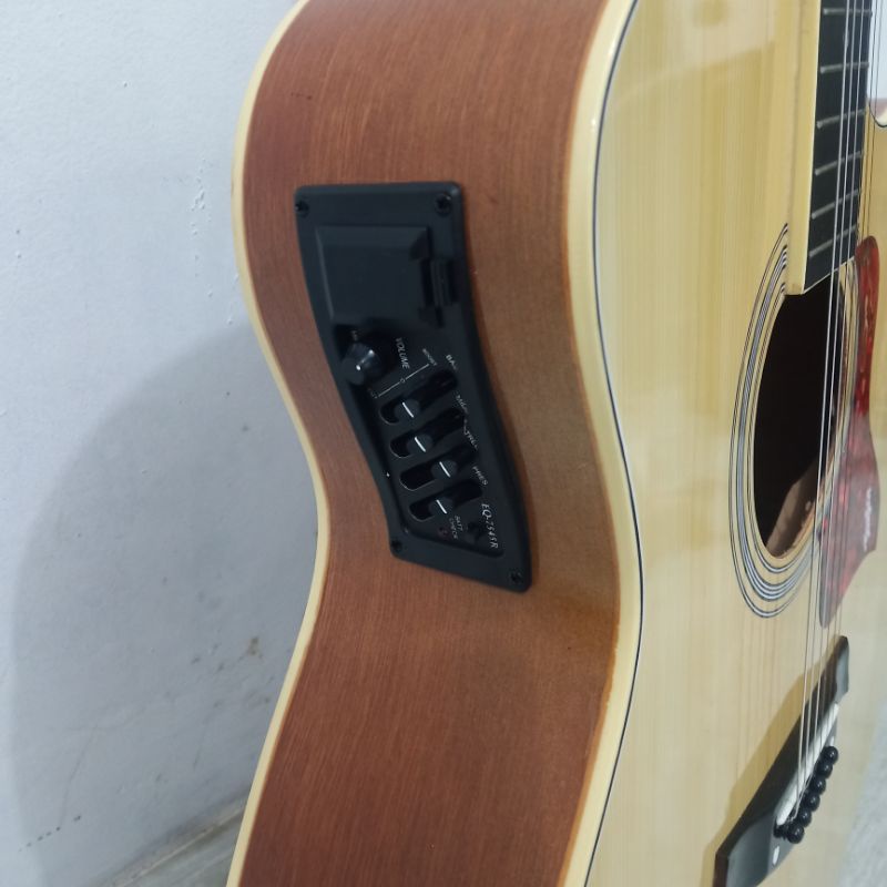 GITAR TAYLOR AKUSTIK ELEKTRIK CUSTOM FREE PACKING KAYU