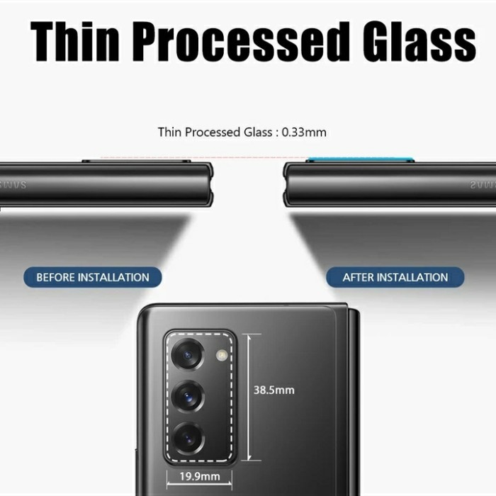 Whitestone EZ Glass Camera Samsung Galaxy Z Fold2 Glass Camera