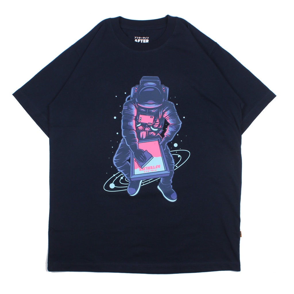 AFTERLIFE - Tshirt Astro Screen Navy | 21056