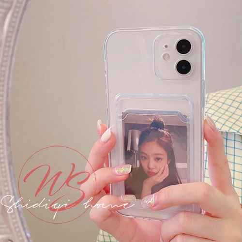 Case Casing Softcase Clear Airbag Bening Slot Kartu Photo Card Realme C11 2021 C20 C21Y  WS640