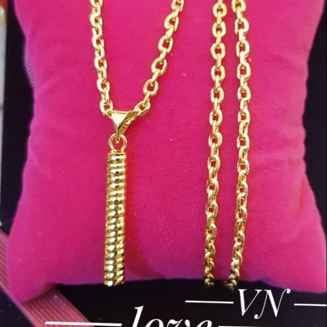 Kalung lapis emas24k 2351