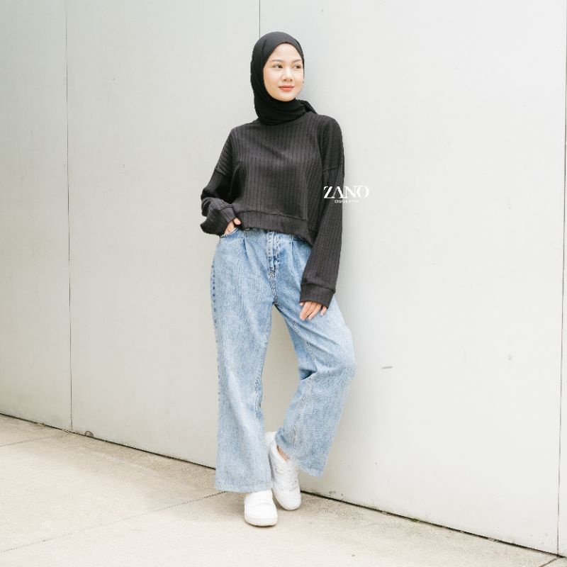 ZANO BASICS Sweater Crop Ranu