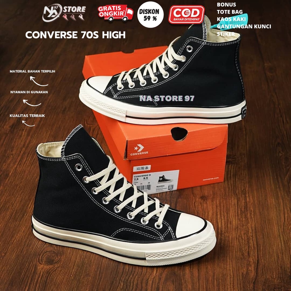 Sepatu Converse 70s Egret High BNIB