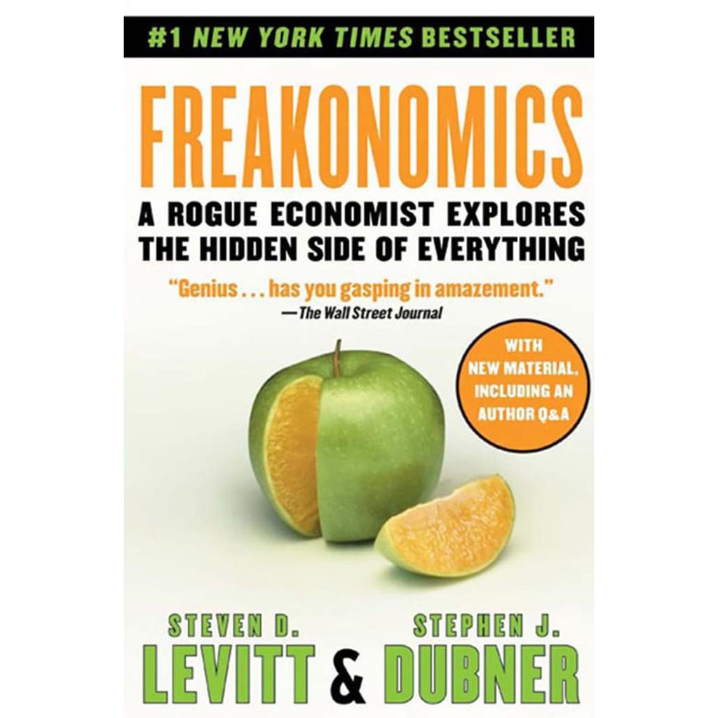 Buku Import Freakonomics By Steven D. Levitt (Original Paperback)