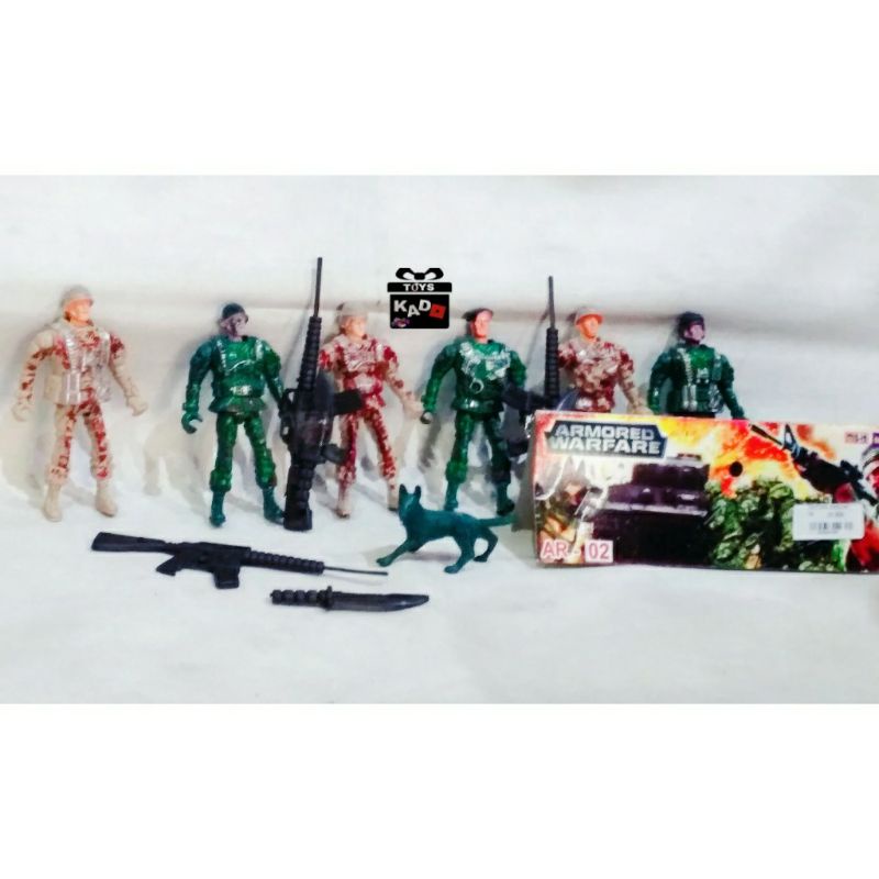 Mainan Tentara AR-02/ orang-orangan Tentara