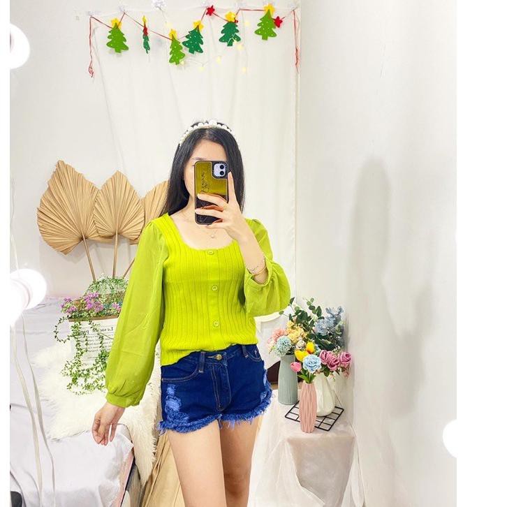 Atasan Rajut Import - Pamela Knit Import V28Z