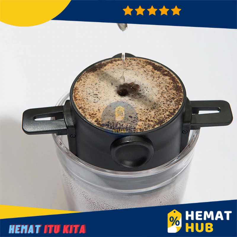 Filter Kopi Teh Portable Coffee Tea Drip Bag Saring Reuseable Alat Seduh Kopi Manual Brew Pour Over