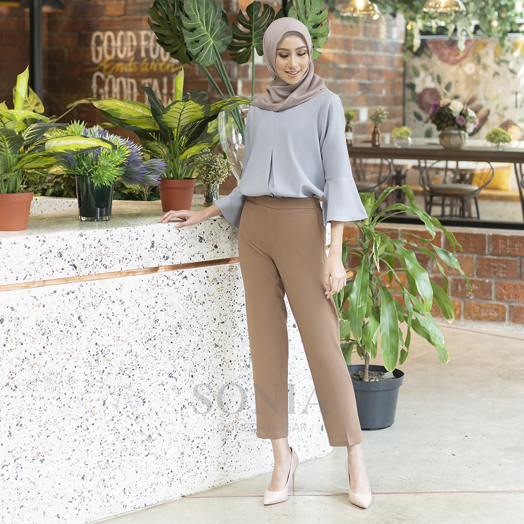 Sonia - Helena Pants C1802 by SONIA / Celana Pensil Panjang Wanita / Celana Kerja / Bawahan-1