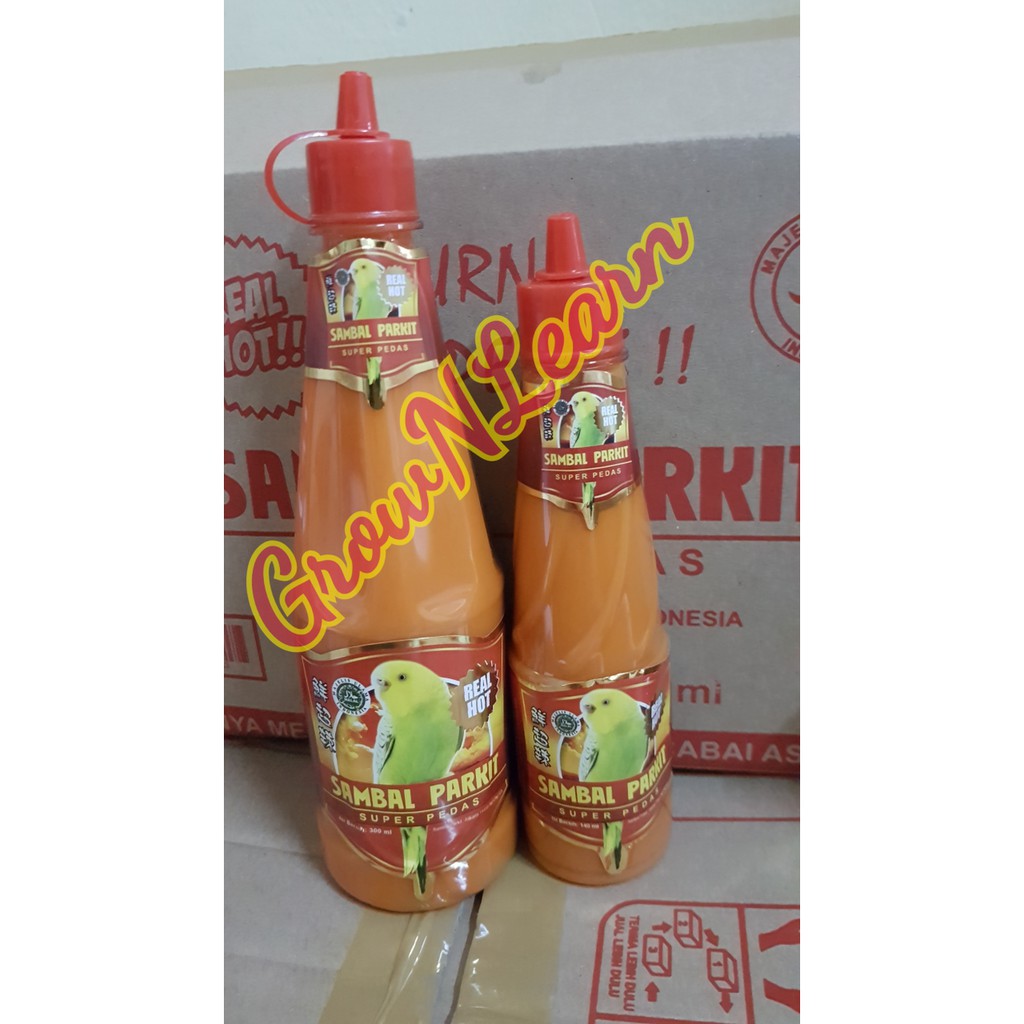 

BEST SELLER PROMO !! Sambal / Sambel Parkit 140ml + 300ml Super HOT (Must TRY!!) TERLARIS