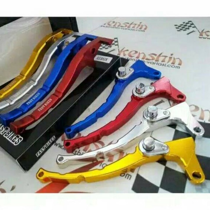 sepasang handle aerox handel variasi aerox lexy handle rem variasi aerox full cnc model kunci