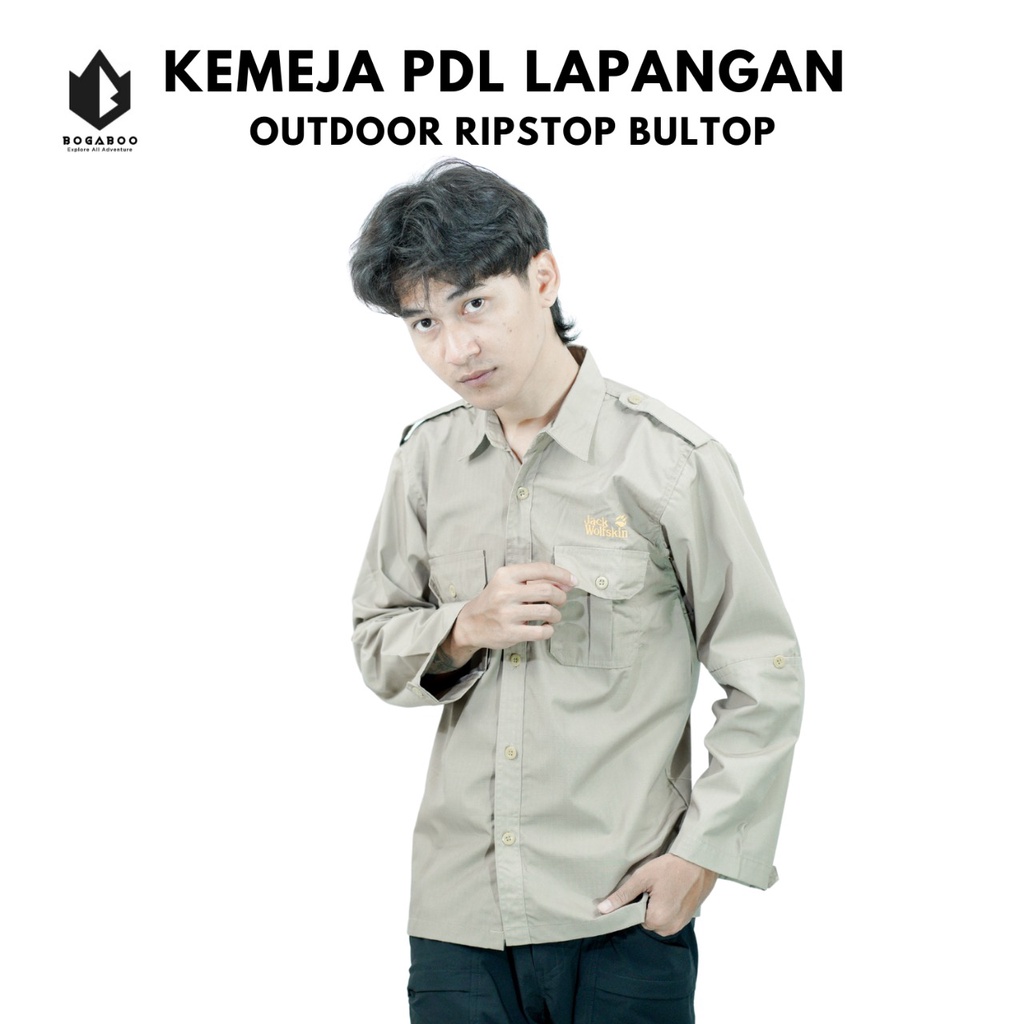 Bisa [COD] Kemeja Tactical Lengan Panjang Pria JWS - Kemeja Taktikal - Baju PDL - Kemeja PDL JWS - kemeja outdoor