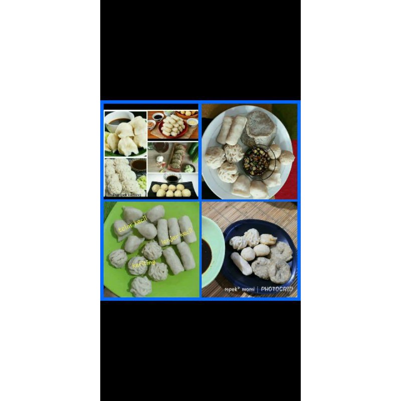 

3paket pempek palembang campur mini