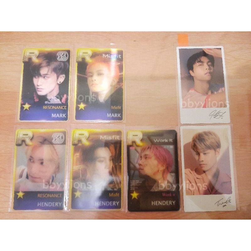 LENTICULAR FANMADE NCT MARK HENDERY WAYV