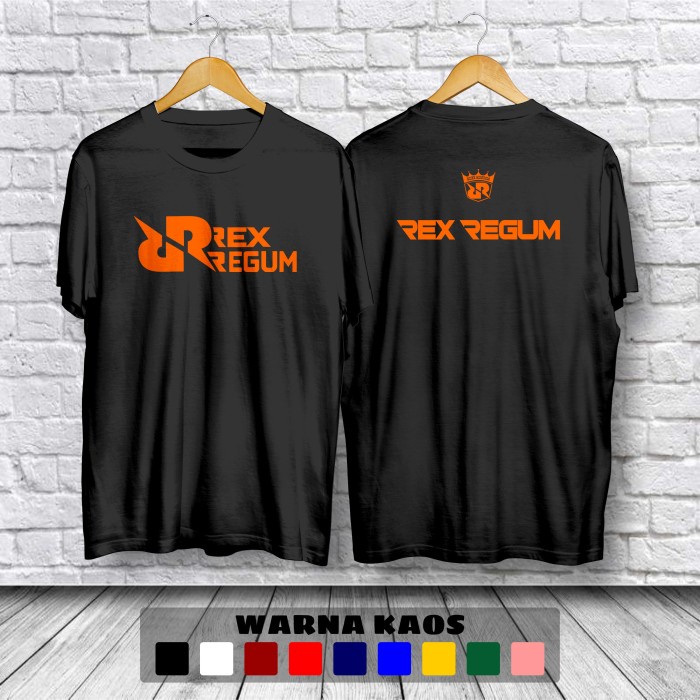 Kaos RRQ Rex Regum Qeon Logo Baju Distro Bahan Premium - TSF Store