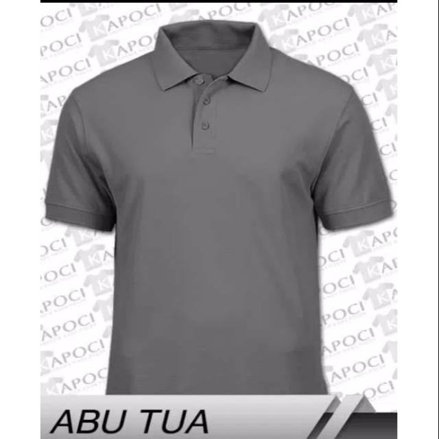 Kaos polo/polo shirt/baju polo polos S-XXXL bisa request warna baju murah