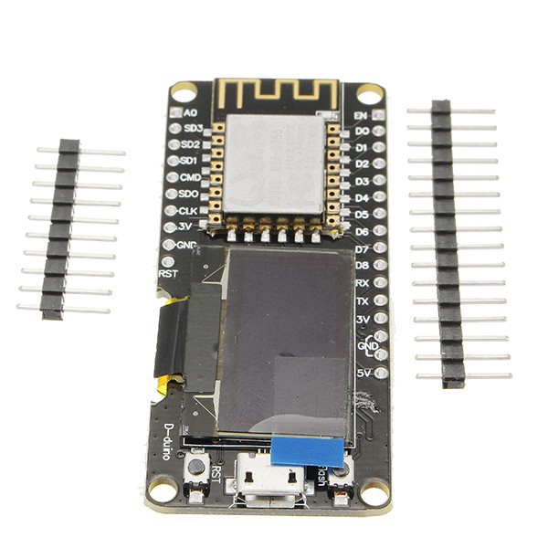 Wemos Nodemcu Wifi And NodeMCU ESP8266 + 0.96 Inch OLED Module