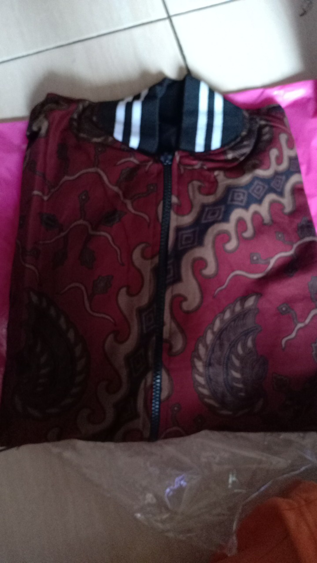 Marto Jaket Batik Solo Premium Lapis Furing Katun Sragen