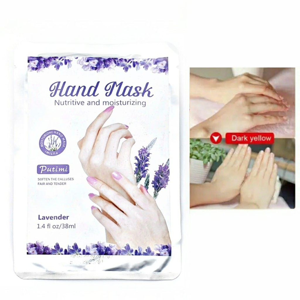 Hand Mask Masker Tangan Lavender Soften The Calluses Fair And Tender MenghaluskanKapalan Melembabkan