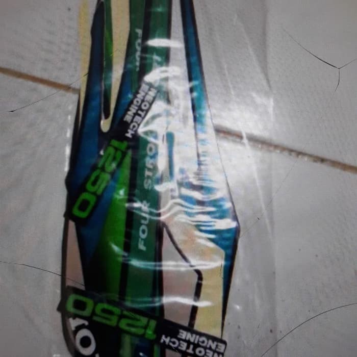 Stiker Striping Honda GL Max 1995 Hijau