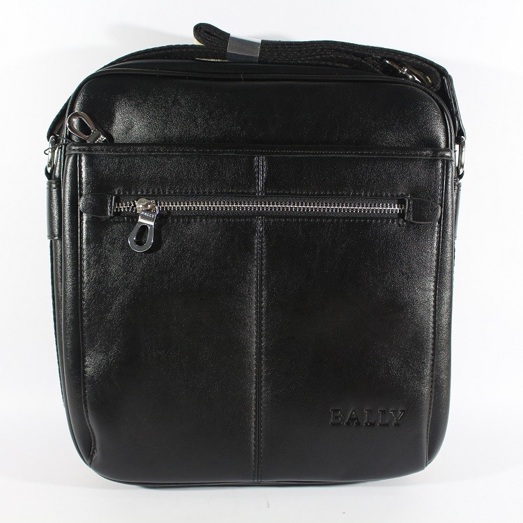 TAS SELEMPANG PRIA KANTOR CASUAL IMPORT | BALLY 179 BLACK