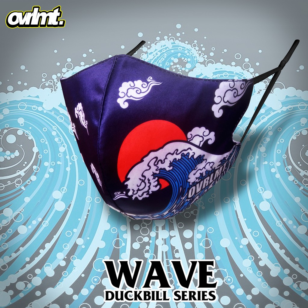 Masker duckbill Overlimit Wave