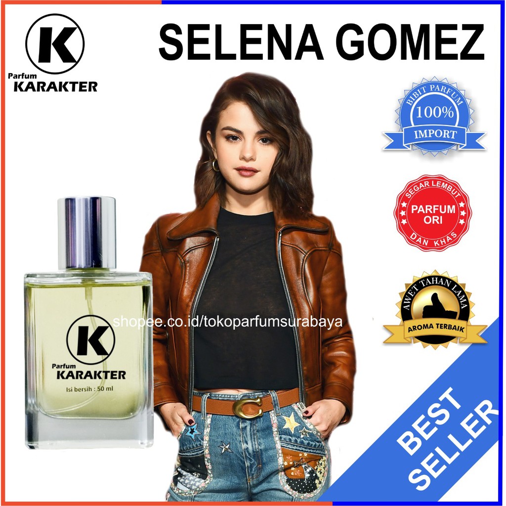 Parfum Cewek Selena Gomes  Bibit Parfum Import Wangi &amp; Tahan Lama  kemasan 30ml | Bisa Cod | Terlaris