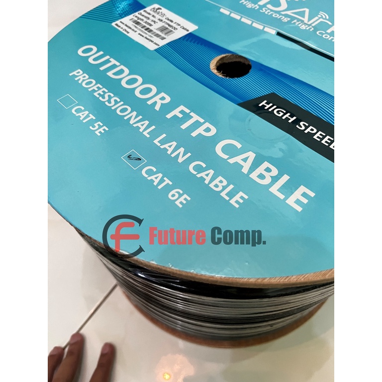 HSAIRPO KABEL FTP CAT 6e DOUBLE JACKET 305m/ROLL OUTDOOR