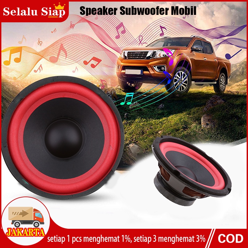 5 inch 6 inch 8 inch 10 inch 4 ohm speaker subwoofer mobil 5 inch