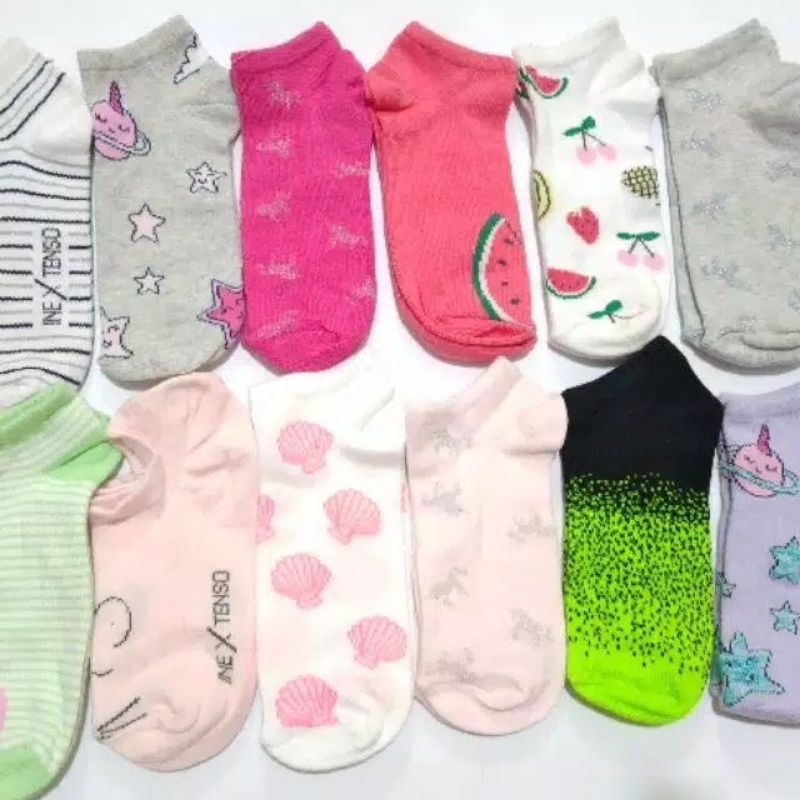 Kaos Kaki Semata Kaki untuk baby, Anak Paud,TK, SD Polos atau Motif Semata Kaki Random