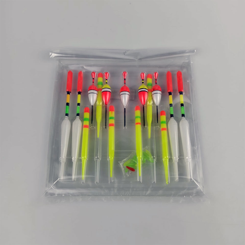 Kumbul Umpan Pancing Vertical Fishing Floats Lure Bait 15 PCS - P0016 - White