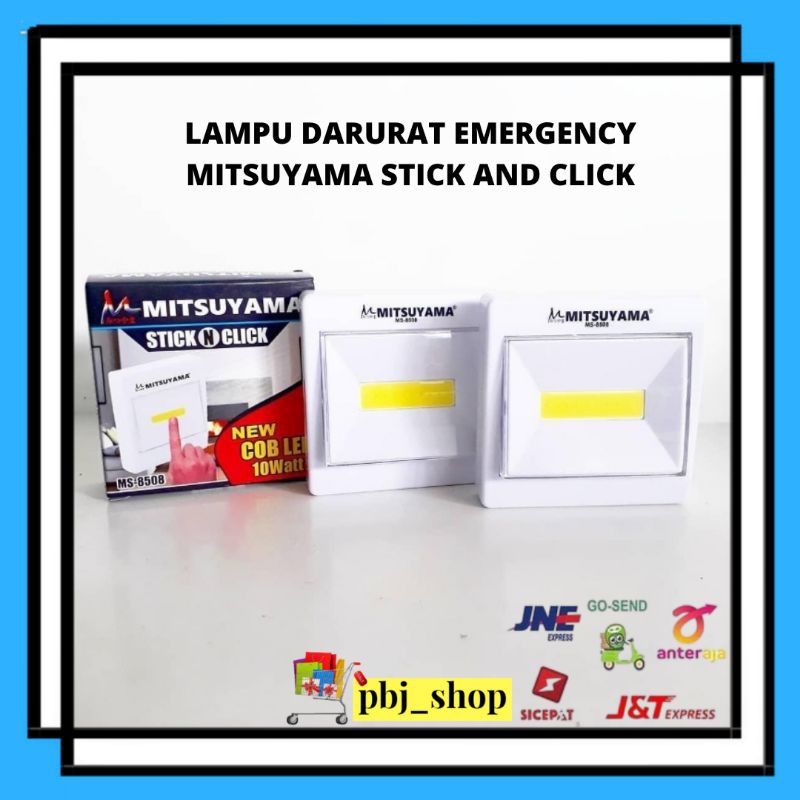 Lampu emergency Mitsuyama Stick N Click