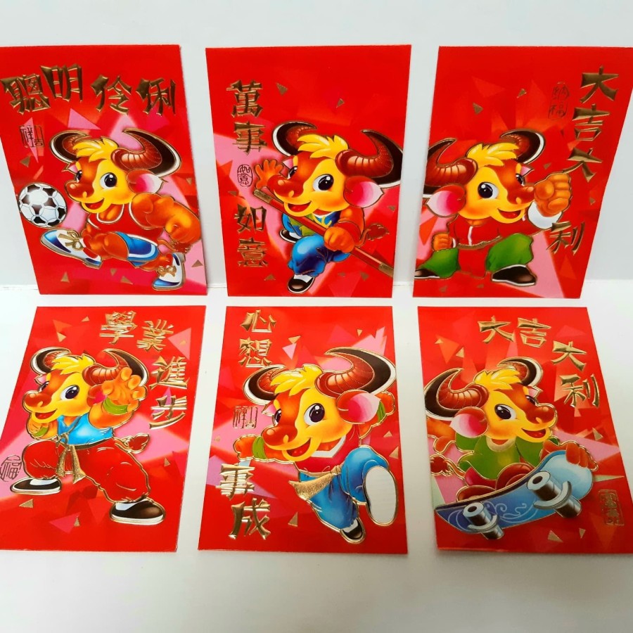 

Angpao Imlek 2021 Terbaru Shio Kerbau LL0024 Termurah | Kertas Arpaper