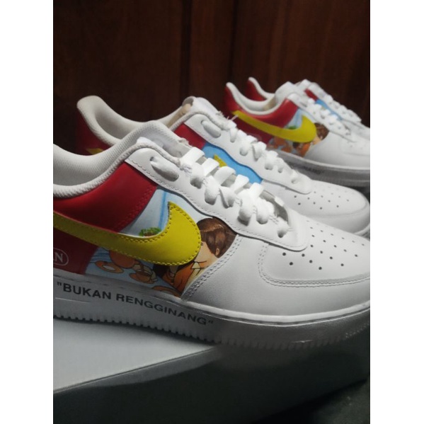 Nike Air Force 1 X Khong Guan Limited Edition Spesial Anniversary 50th