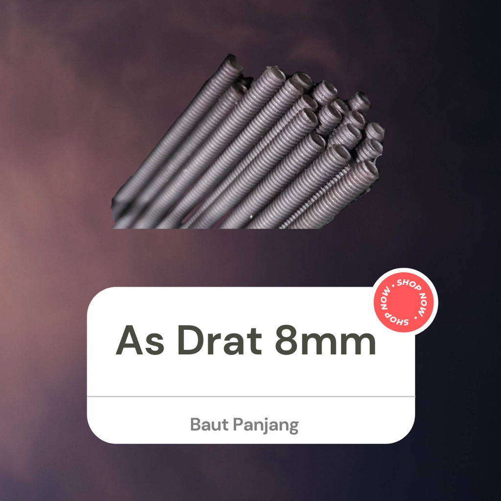 As Drat 8mm Terot Long Drat m8