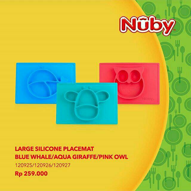 Nuby Large Silicone Placemat