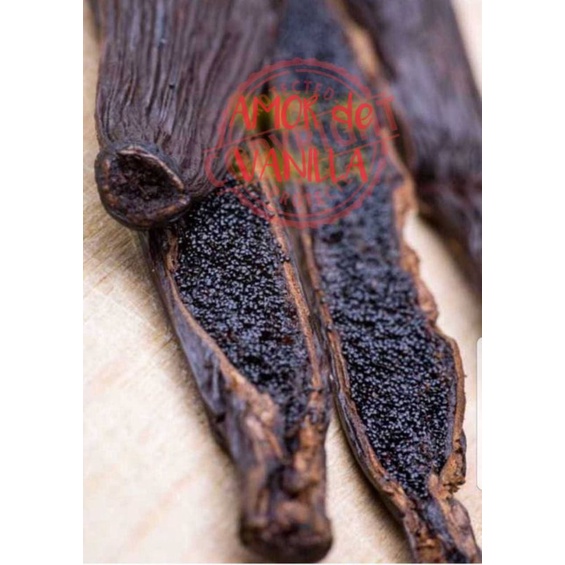 

vanili basah kering murah export 18 cm 10gr grade A asli