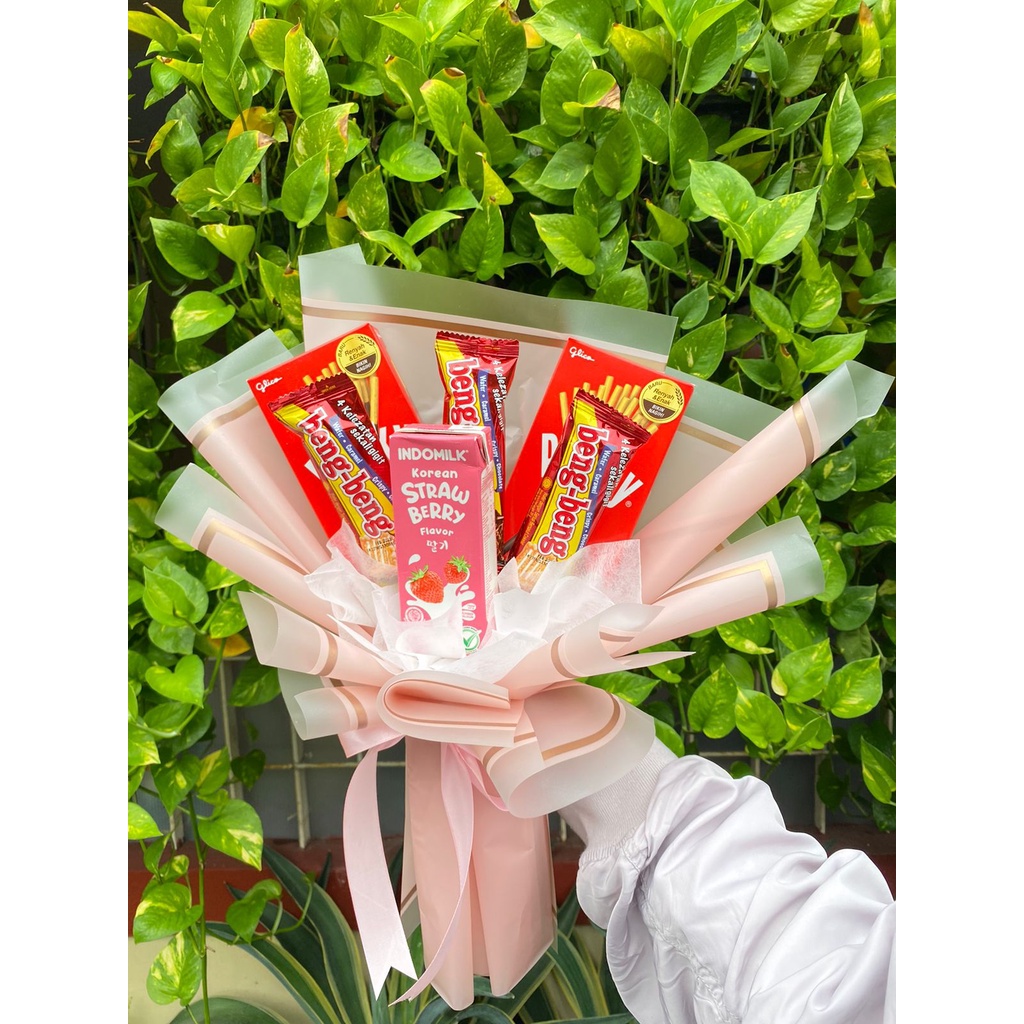 Buket Snack/Sidang/Wisuda/Ulang Tahun/Murah/Bouquet