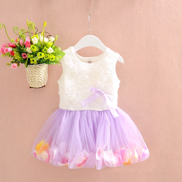 DT21- NEW Dress bayi /pakaian bayi anak perempuan motif tutu polos  kualitas premium