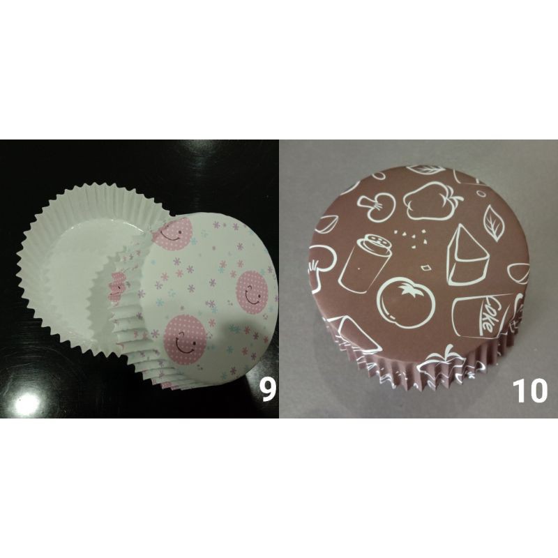 (8.5 X 2.5) Paper Cup Cake Bulat/Tempat Cetakan Kue Small