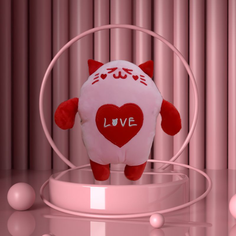 Boneka Roroha Nyannya Astro Moonbin Fanmade | Kucing Lucu Korea Kitty Love Valentine Doll