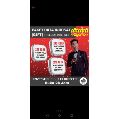 PAKET DATA INDOSAT MURAH