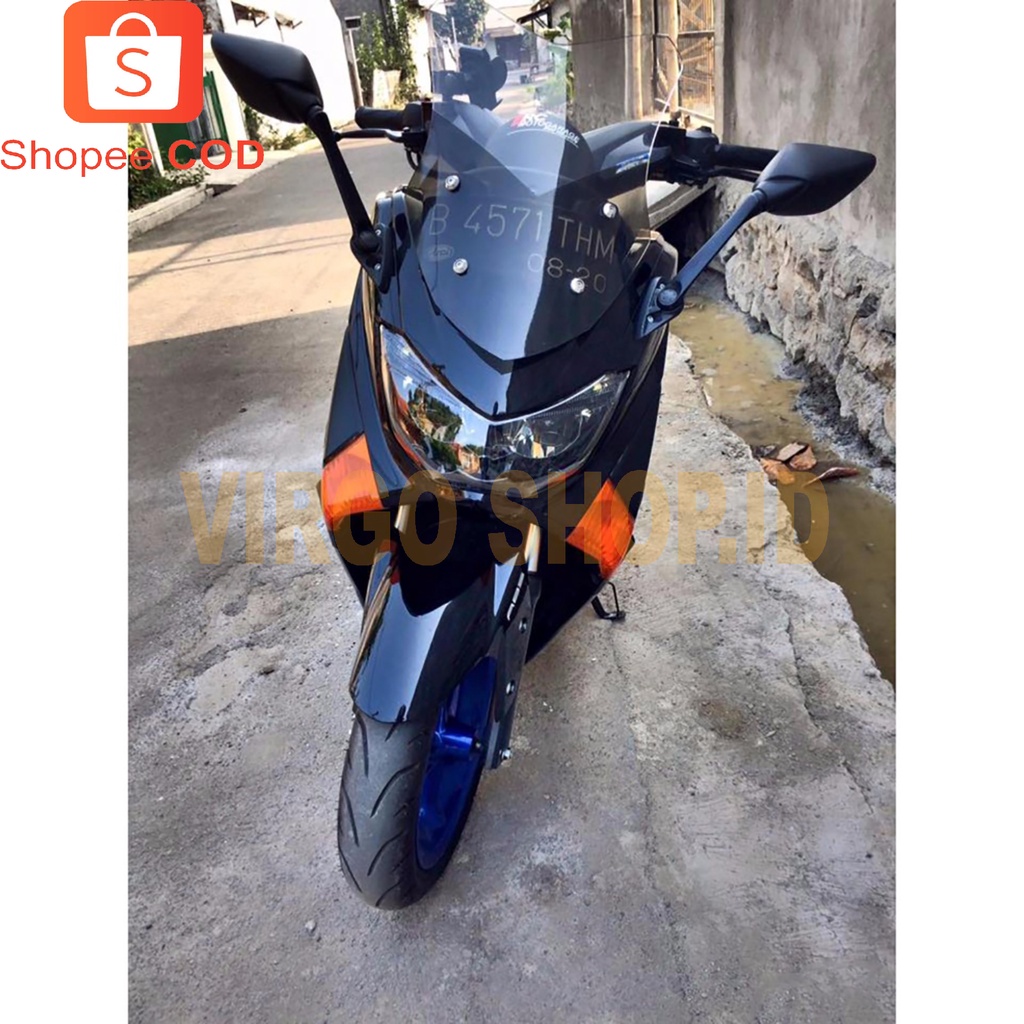 Spion Yamaha R15 - R25 Bisa Untuk Nmax + Bracket NMAX / Spion Nmax / Spion Motor / Spion / Spion Yamaha / Aksesoris Nmax / Motor Nmax / Nmax / Spion Yamaha 125z / Spion R25 Nmax / Spion Yamaha X1