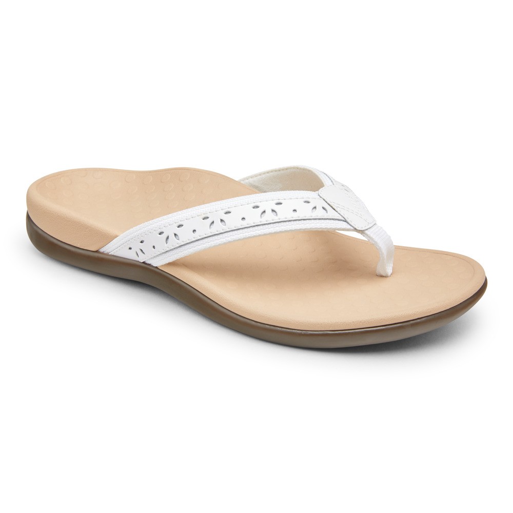 VIONIC Casandra White Sandal Wanita