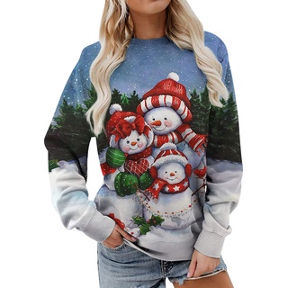 christmas sweatshirt women