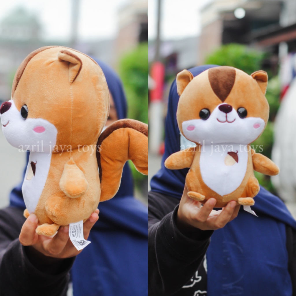 Boneka Lucu Imut Boneka Tupai Kecil Sangat Cocok Untuk Kado Ultah Pacar / Anak Perempuan